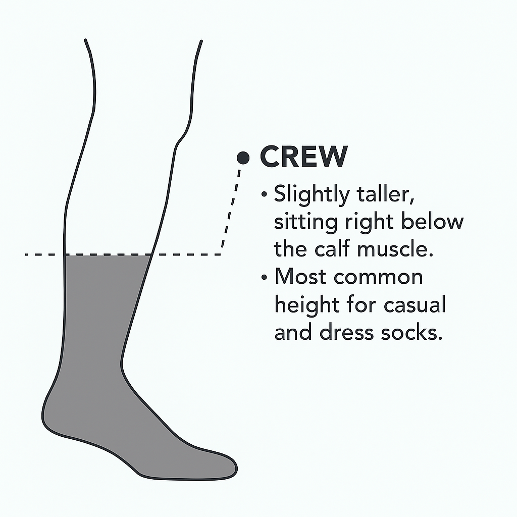 World Inside-Crew Socks