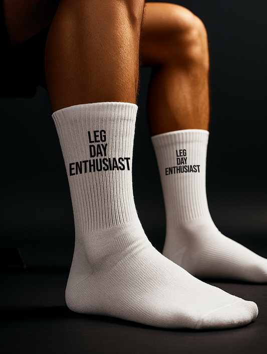 Leg Day-Crew Socks