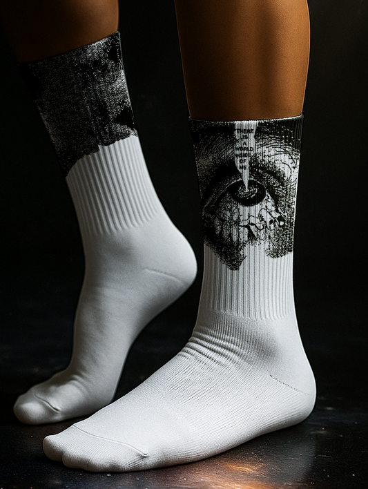 World Inside-Crew Socks